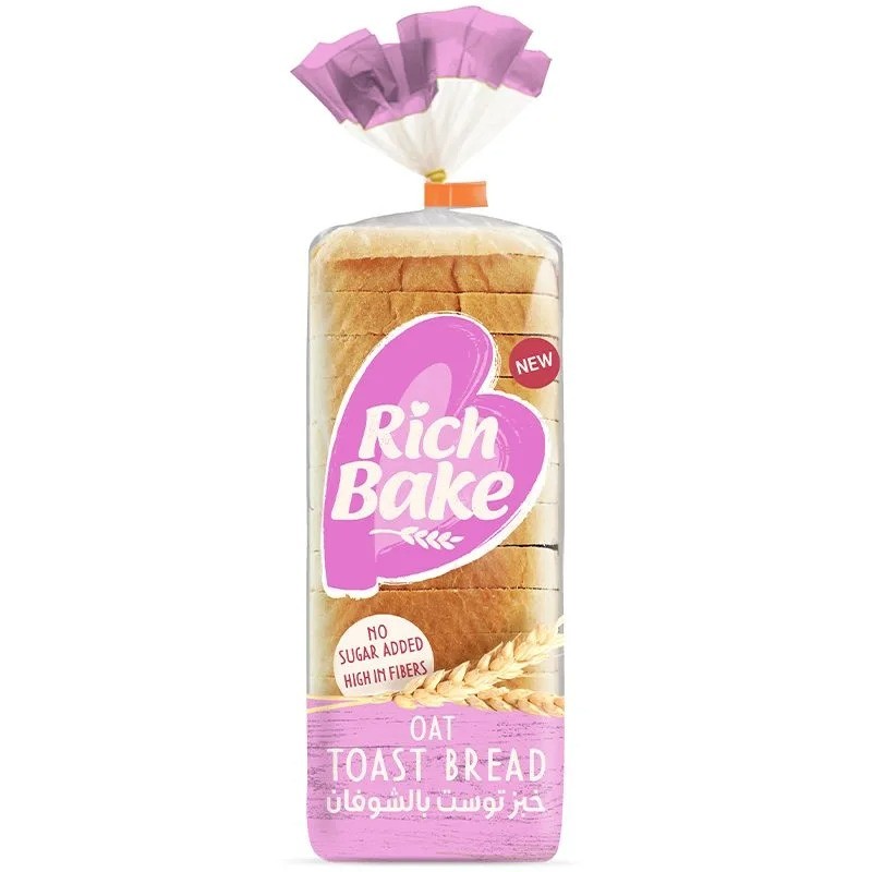 خبز توست بالشوفان ريتش بيك - 500جم