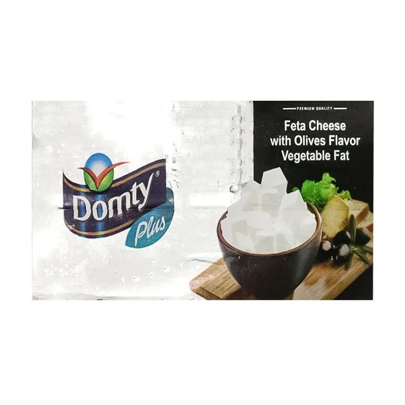 دومتي بلس جبن فيتا بطعم الزيتون نباتي الدهن-500 جرام