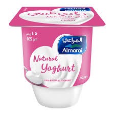زبادي المراعى سادة لايت-105جرام