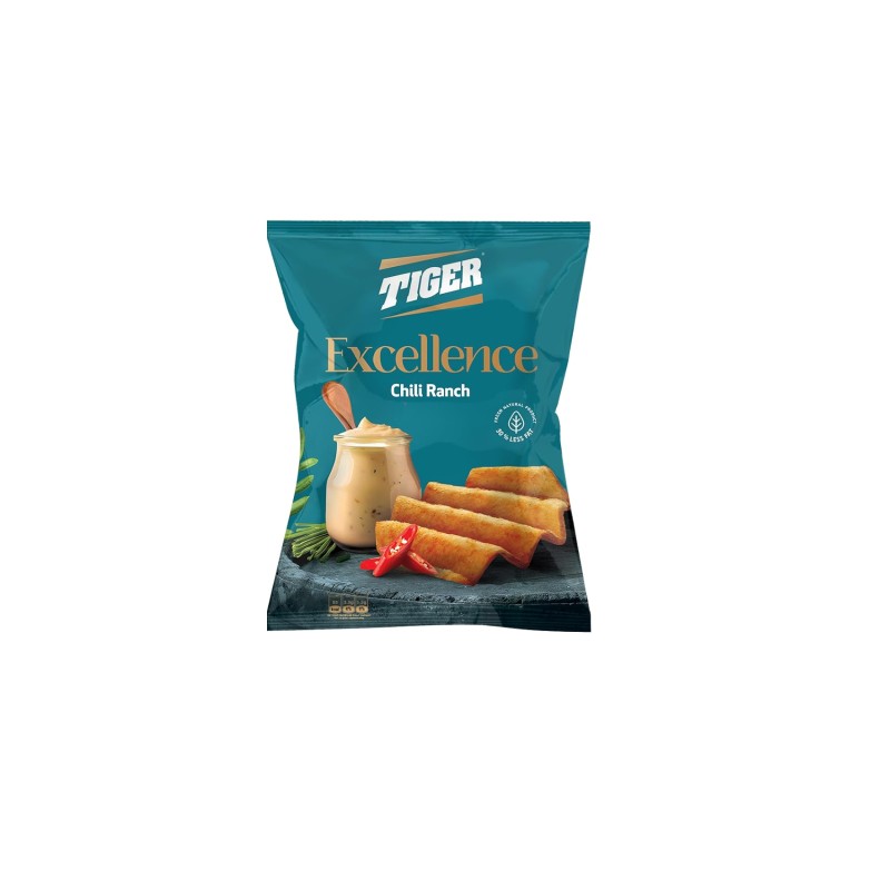 تايجر اكسلانس بطعم شيلي رانش-85جرام