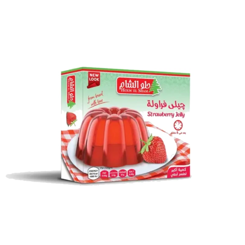 حلو الشام جيلي فراولة-65 جرام