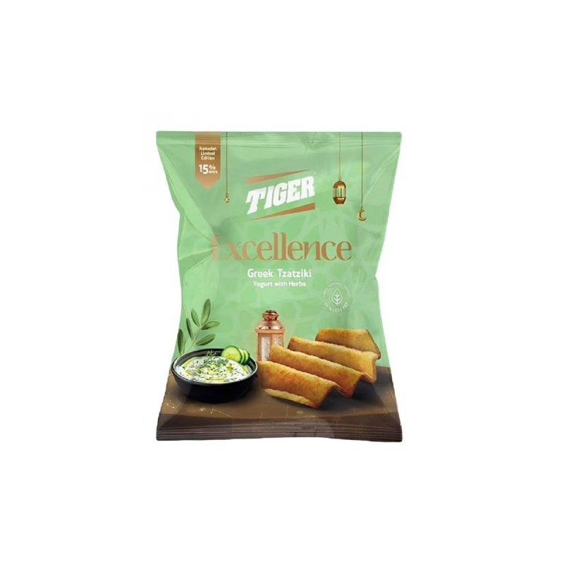 تايجر اكسلانس بطعم الزبادي بالاعشاب-85جرام