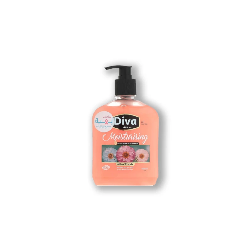 ديفا سائل تنظيف اليدين الترا فريش-500مل