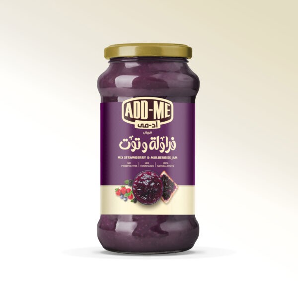 أدمي مربي فراولة وتوت – 360 جم