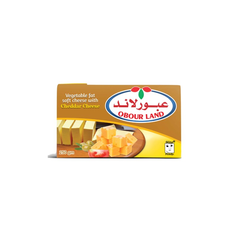 عبورلاند جبنة بطعم الجبنة الشيدر-250جم