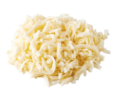 جبنة موتزاريلا مبشورة