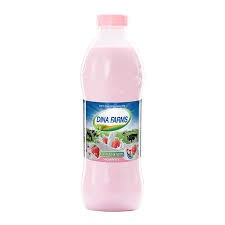 مزارع دينا حليب بالفراولة 850 مل