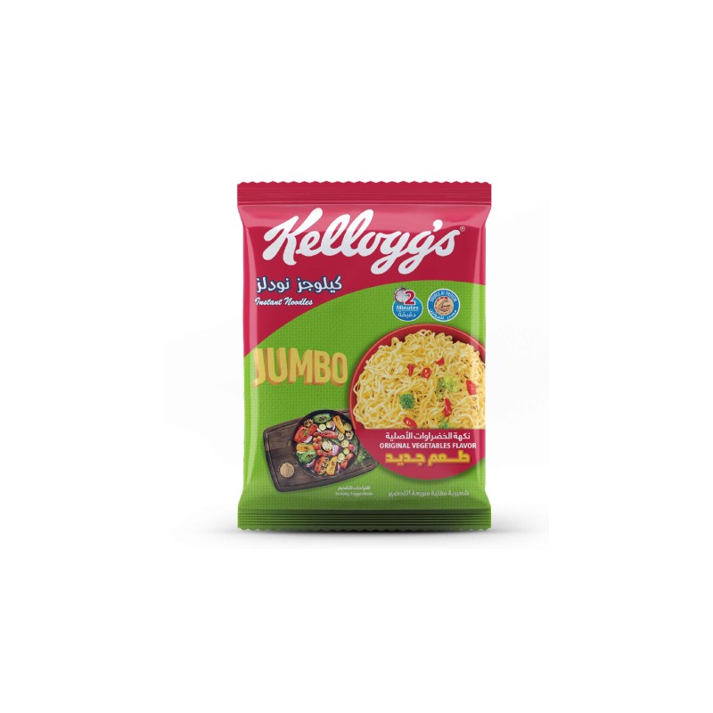 كيلوجز نودلز شعرية بطعم الخضار-100جرام