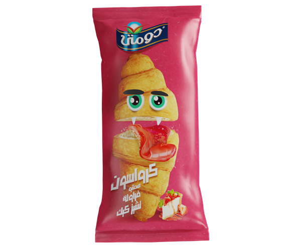 كرواسون محشو بالشوكولاتة والبندق دومتي